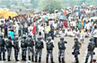 Nepal Police allegedly use batons on protestors blocking crucial bridge at Indo-Nepal border